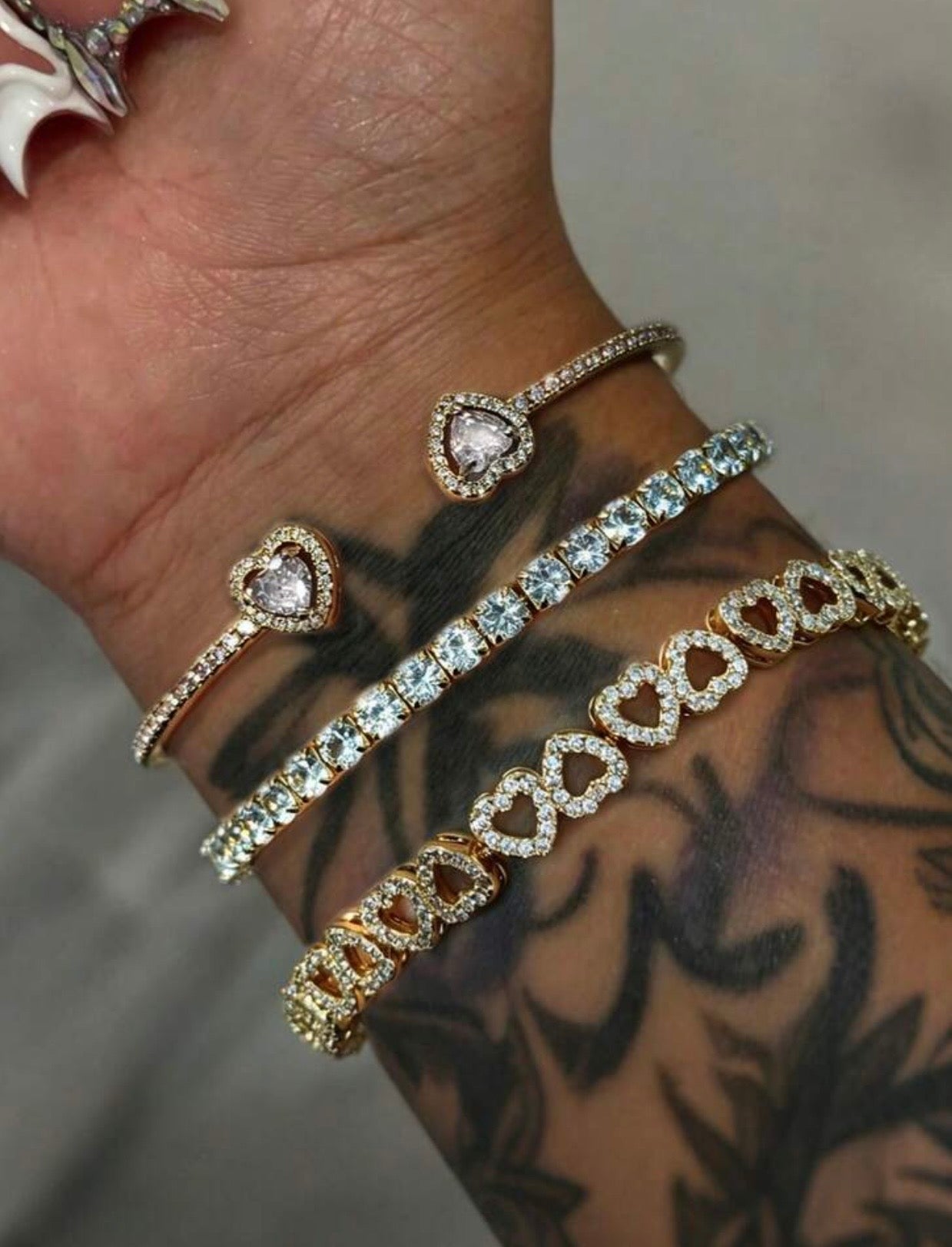 Gold Baddie Stackable Set